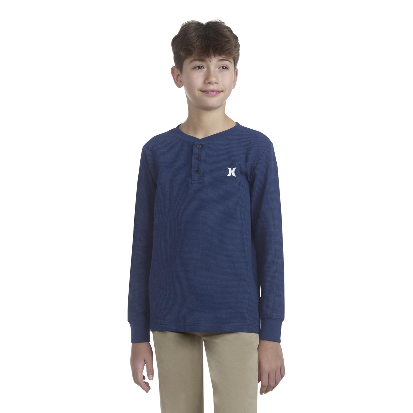 Hurley Long Sleeve Waffle Knit - Purcell's Clothing Company - 