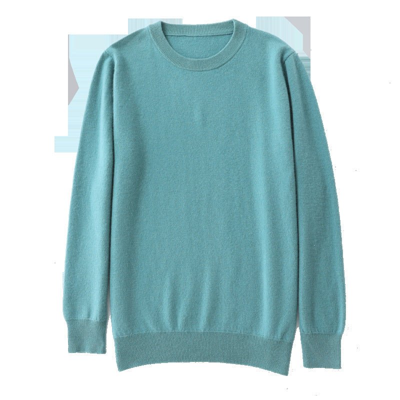 Korean Style Wool V - neck Bottoming Shirt Pullover Sweater - Purcell's Clothing Company - 0