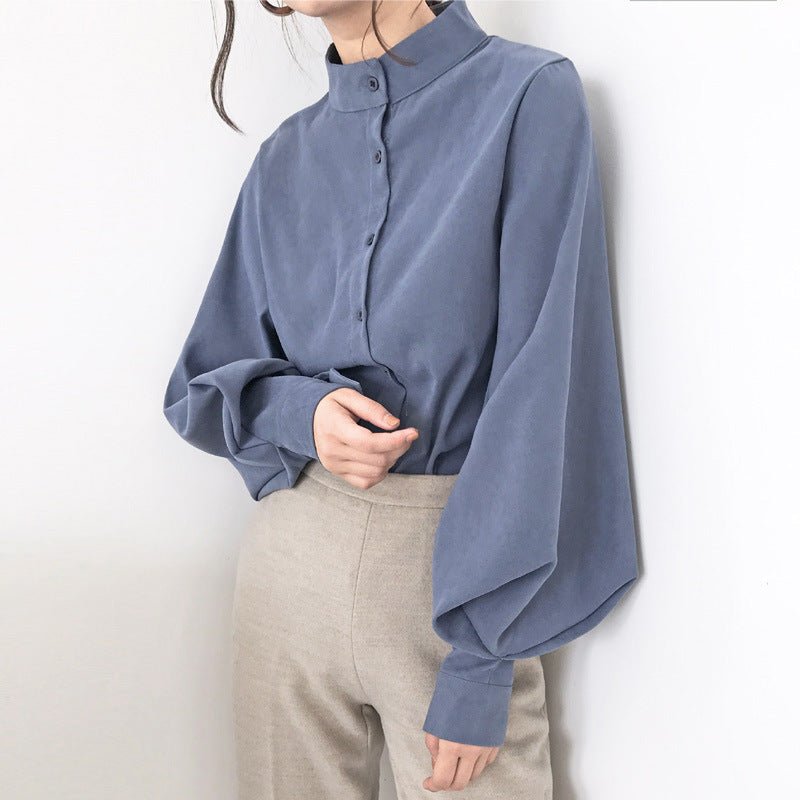 Lantern sleeves work with casual shirts - Purcell's Clothing Company - 0