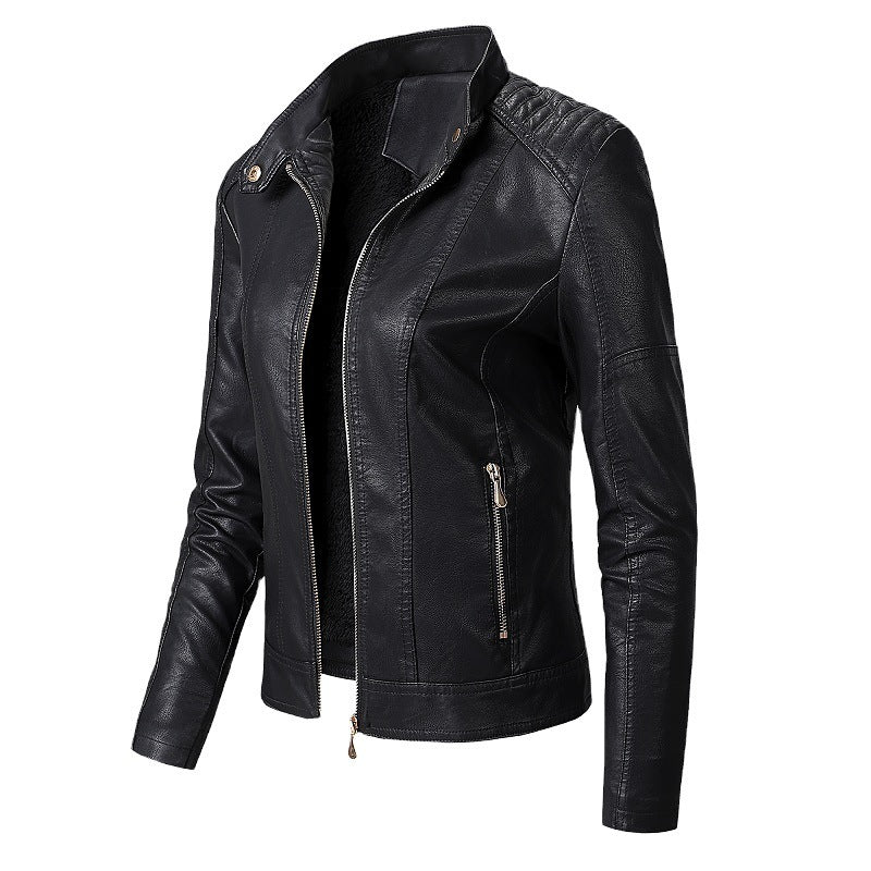 Leather Jacket Velvet - Purcell's Clothing Company - 0