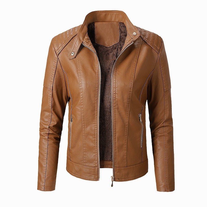 Leather Jacket Velvet - Purcell's Clothing Company - 0