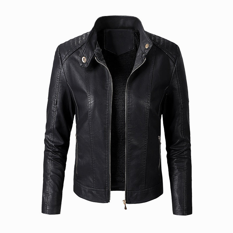 Leather Jacket Velvet - Purcell's Clothing Company - 0