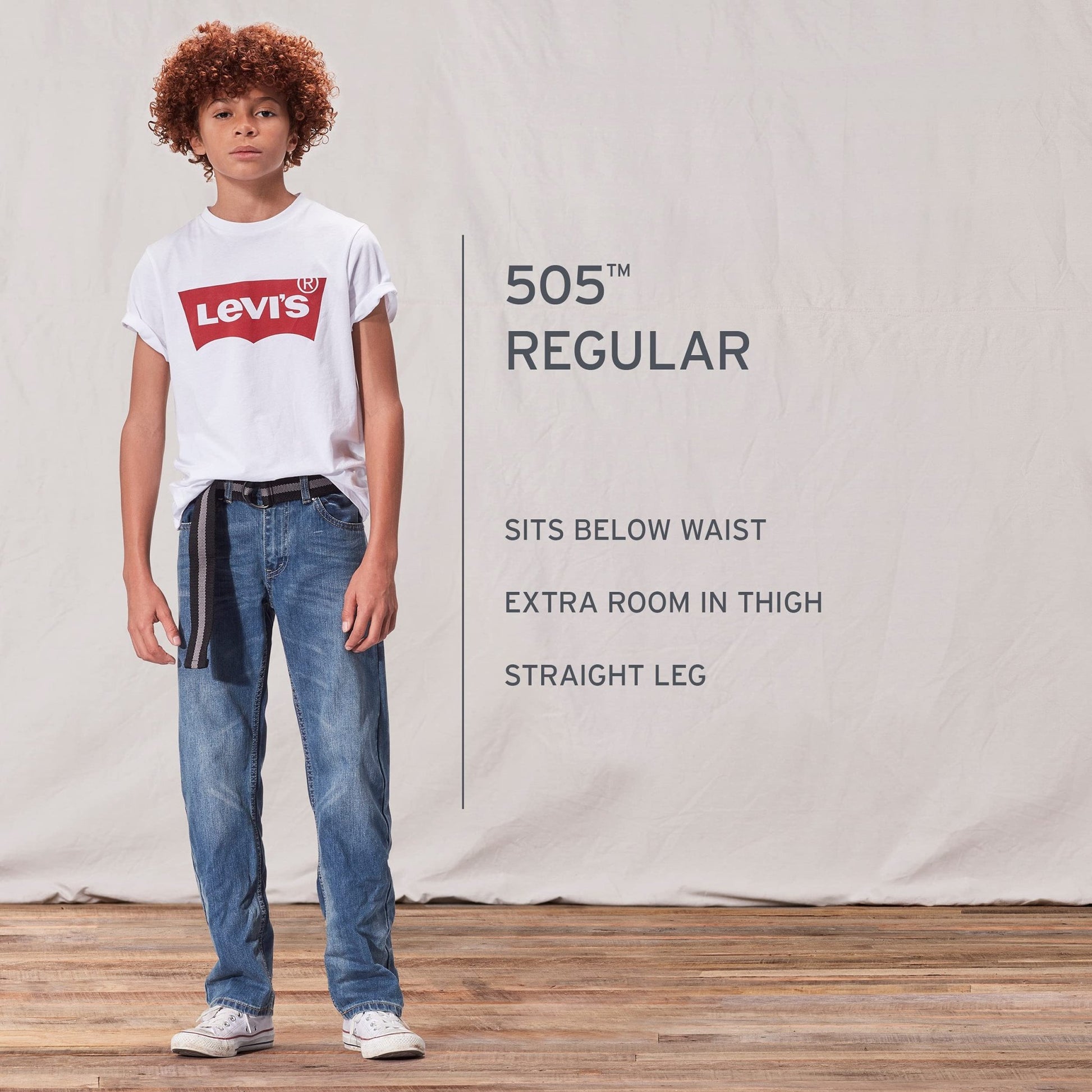 Levi's 505 Regular Fit Jeans - Purcell's Clothing Company - 