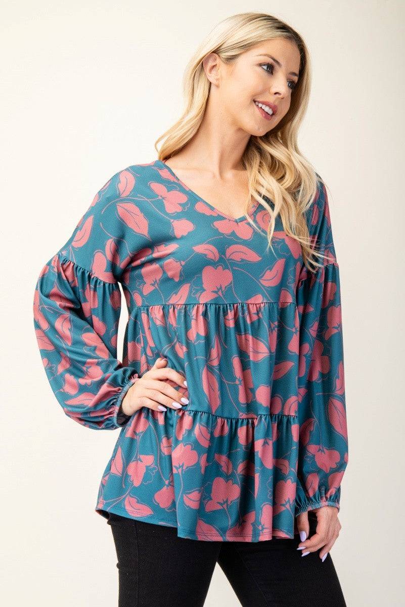 Long Sleeve Celeste Blouse - Purcell's Clothing Company - 