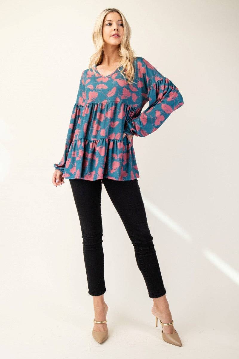 Long Sleeve Celeste Blouse - Purcell's Clothing Company - 