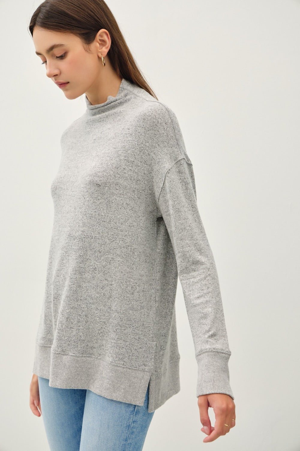 Long Sleeve Tunic Top - Purcell's Clothing Company - 