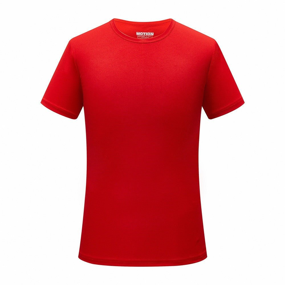 Men Quick Dry T Shirt Running Slim Fit Top Tees Solid Shirts - Purcell's Clothing Company - 0