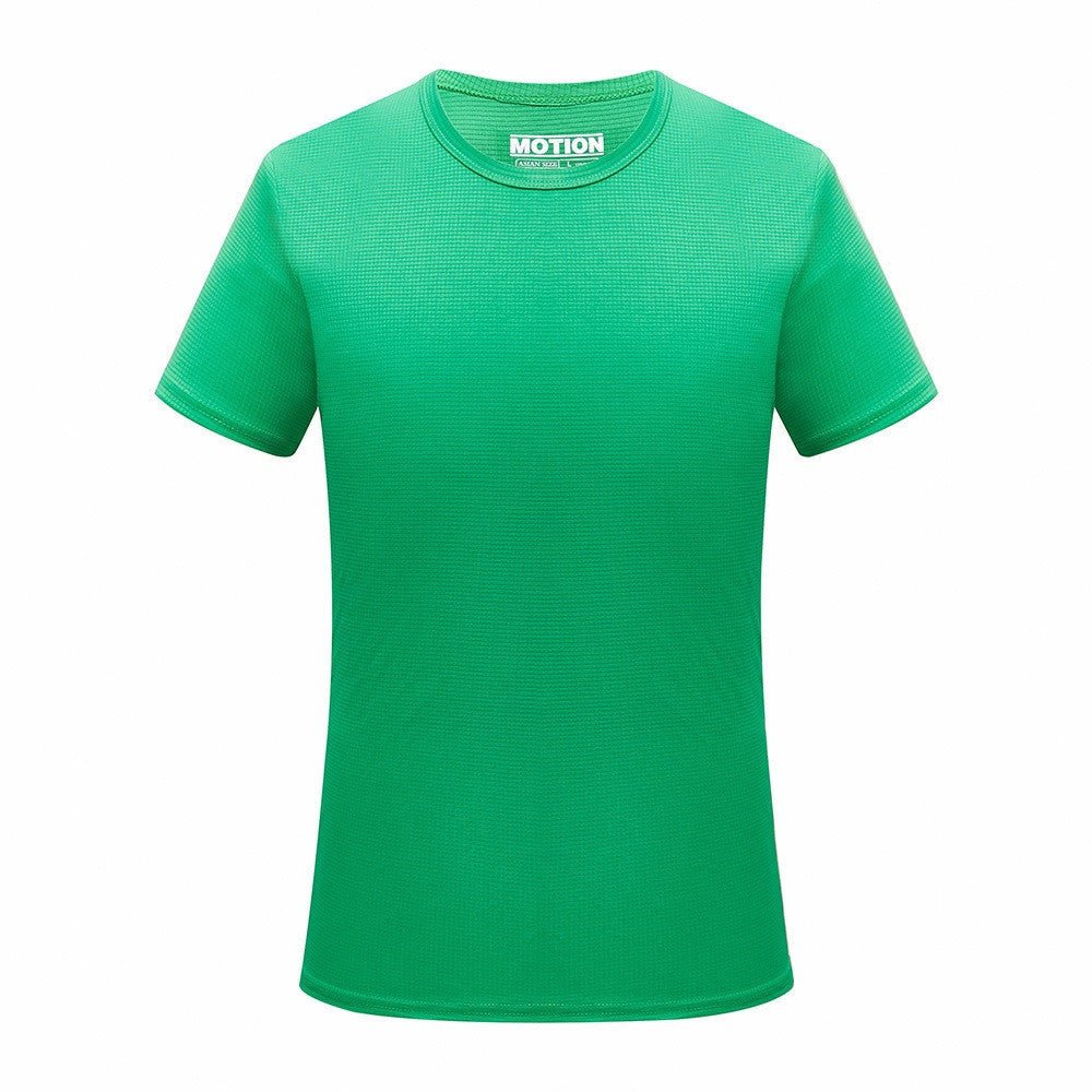 Men Quick Dry T Shirt Running Slim Fit Top Tees Solid Shirts - Purcell's Clothing Company - 0