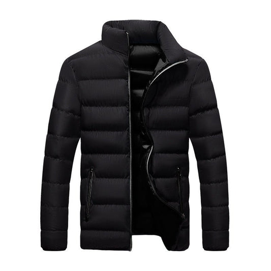 Men Winter Jacket Slim Fit Breadwear Thickened Cotton Coat Foreign Trade Mens Coat Men Plus Jackets - Purcell's Clothing Company - 4