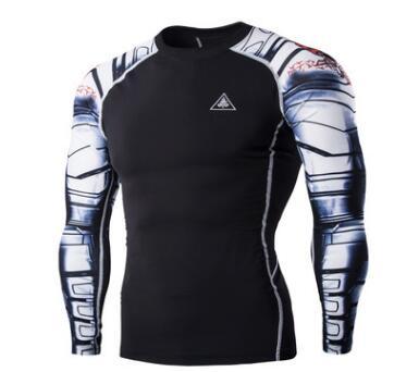 Mens Blackout Long - Sleeve Compression Shirt - Purcell's Clothing Company - 0