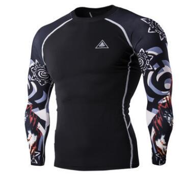 Mens Blackout Long - Sleeve Compression Shirt - Purcell's Clothing Company - 0