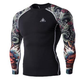 Mens Blackout Long - Sleeve Compression Shirt - Purcell's Clothing Company - 0