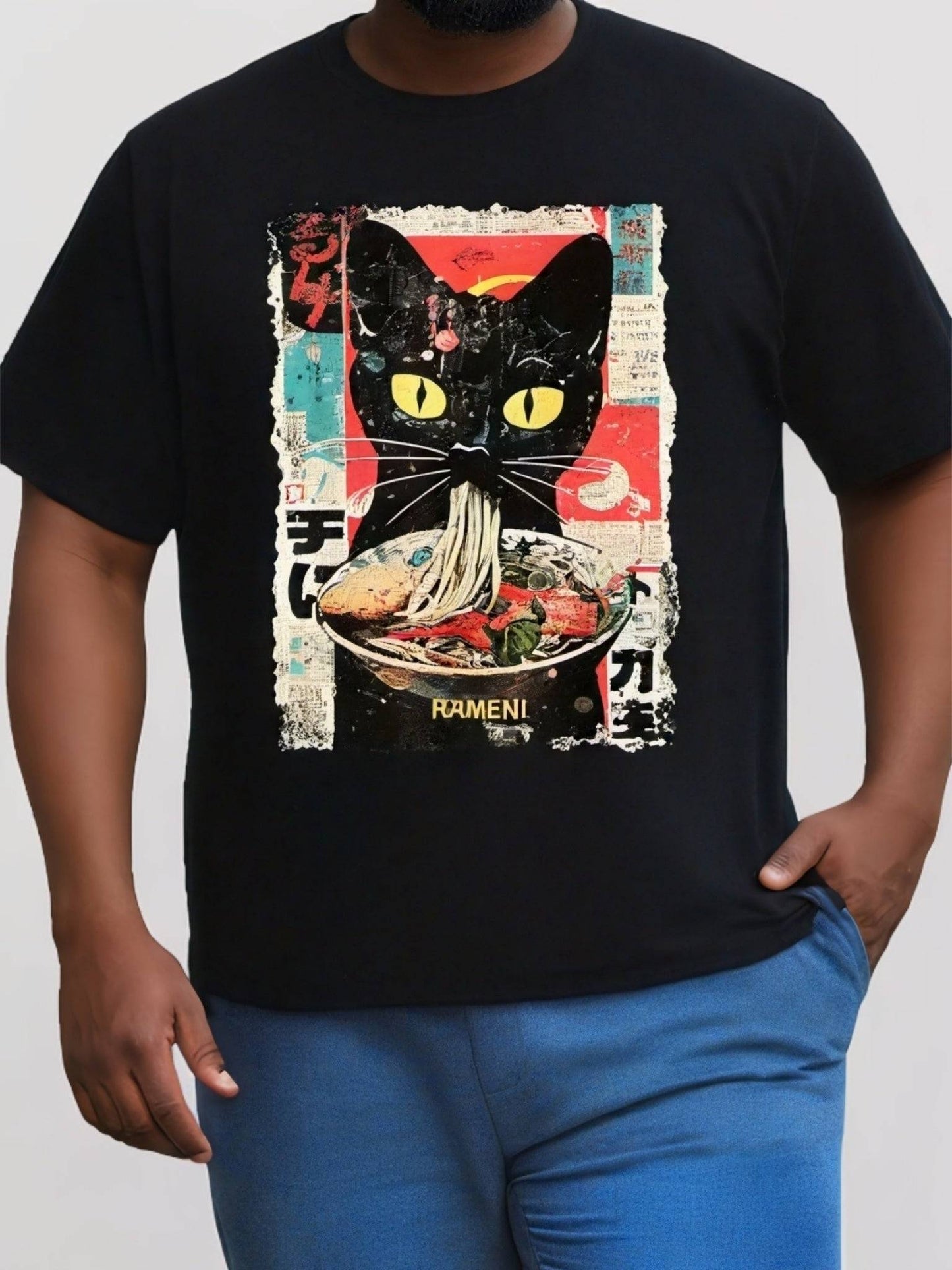 Men's Cat Print Shirt - Purcell's Clothing Company - 5