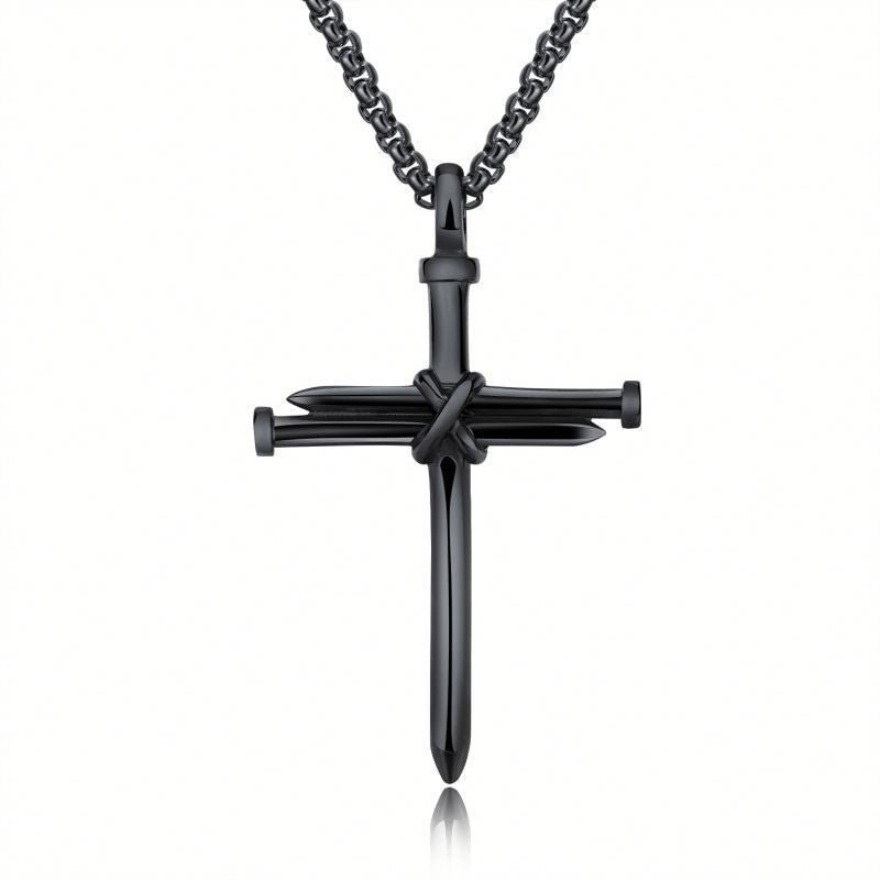 Men's Cross Pendant - Purcell's Clothing Company - 0