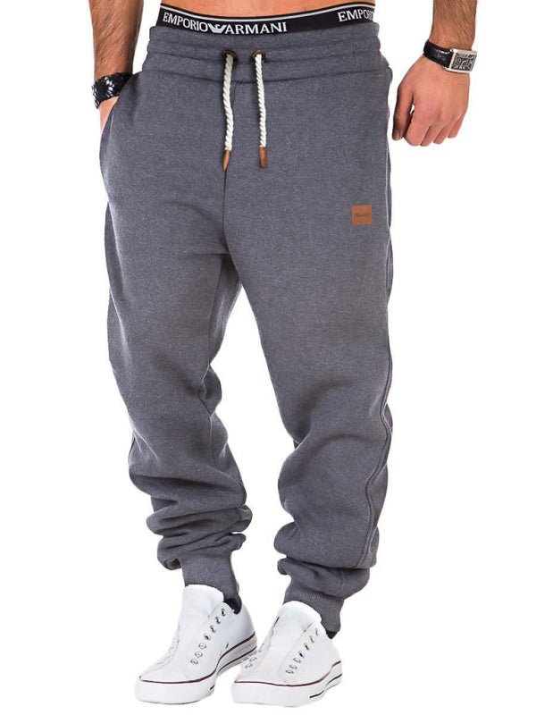 Men's elastic waist sports casual trousers and sweatpants - Purcell's Clothing Company - 