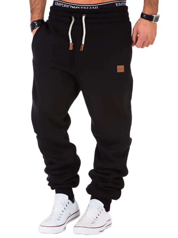 Men's elastic waist sports casual trousers and sweatpants - Purcell's Clothing Company - 