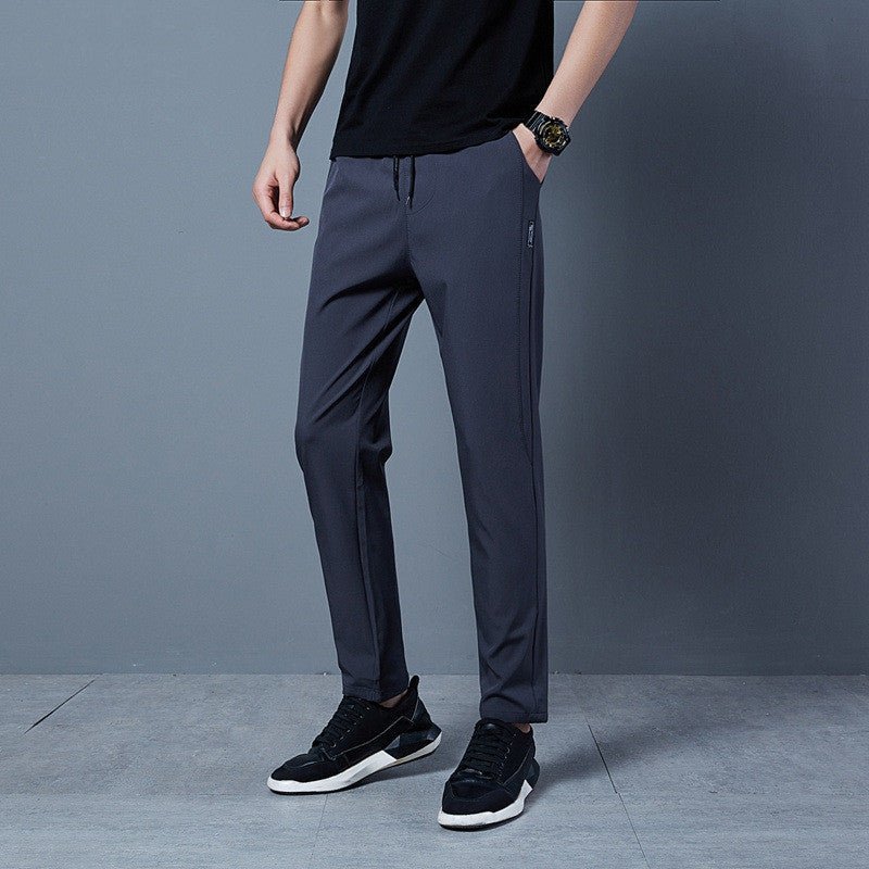 Mens Fashion Solid Color Loose Casual Pants - Purcell's Clothing Company - 0