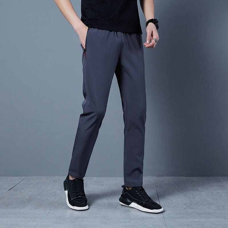 Mens Fashion Solid Color Loose Casual Pants - Purcell's Clothing Company - 0