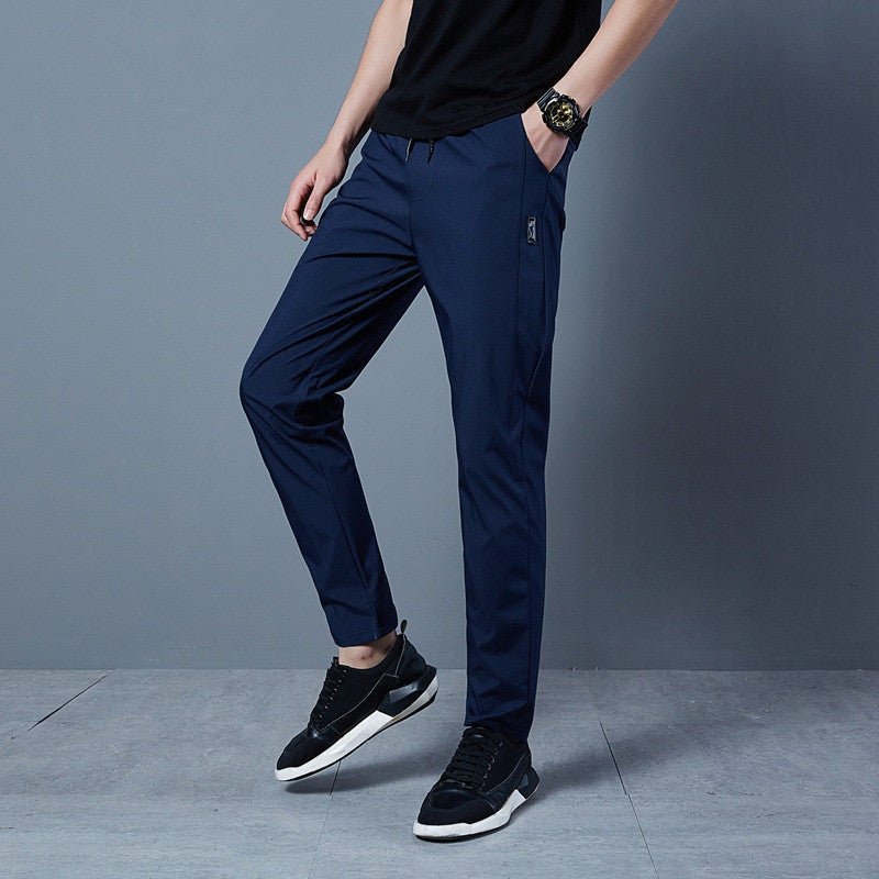 Mens Fashion Solid Color Loose Casual Pants - Purcell's Clothing Company - 0