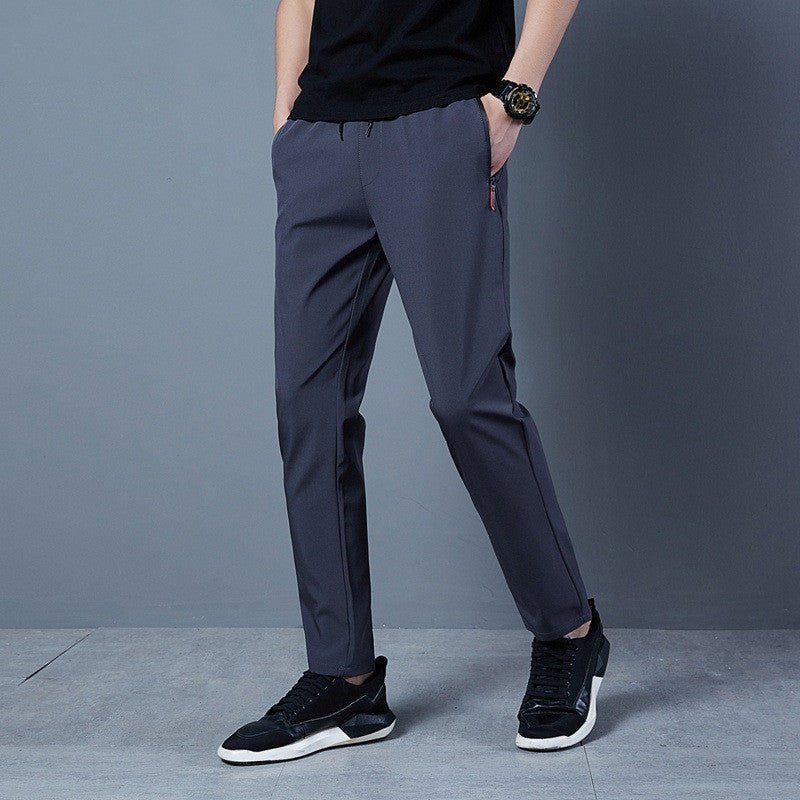 Mens Fashion Solid Color Loose Casual Pants - Purcell's Clothing Company - 0