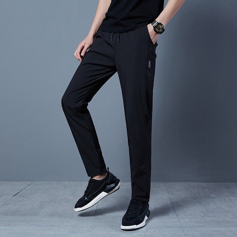 Mens Fashion Solid Color Loose Casual Pants - Purcell's Clothing Company - 0