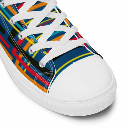 Colorful High Top Canvas Shoes - Purcell's Clothing Company