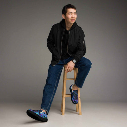 Slip On Psychedelic Canvas Shoes - Purcell's Clothing Company