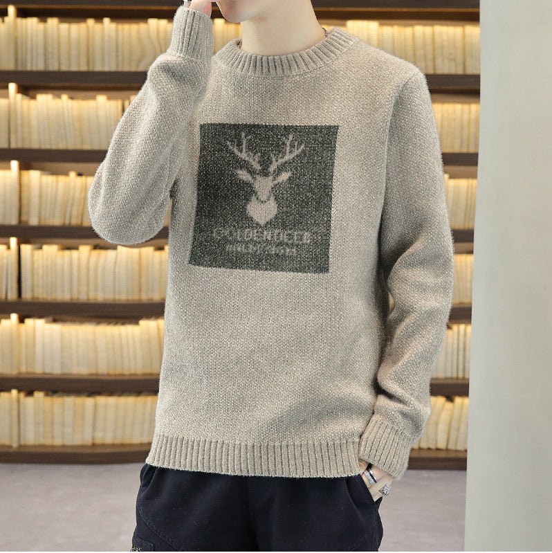 Men's Sweaters Warmth And Thickened Youth For Autumn And Winter Students - Purcell's Clothing Company - 0