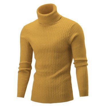 Men's Turtleneck Long Sleeve Sweater Casual Sweater Top - Purcell's Clothing Company - 0