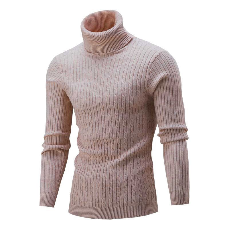 Men's Turtleneck Long Sleeve Sweater Casual Sweater Top - Purcell's Clothing Company - 0