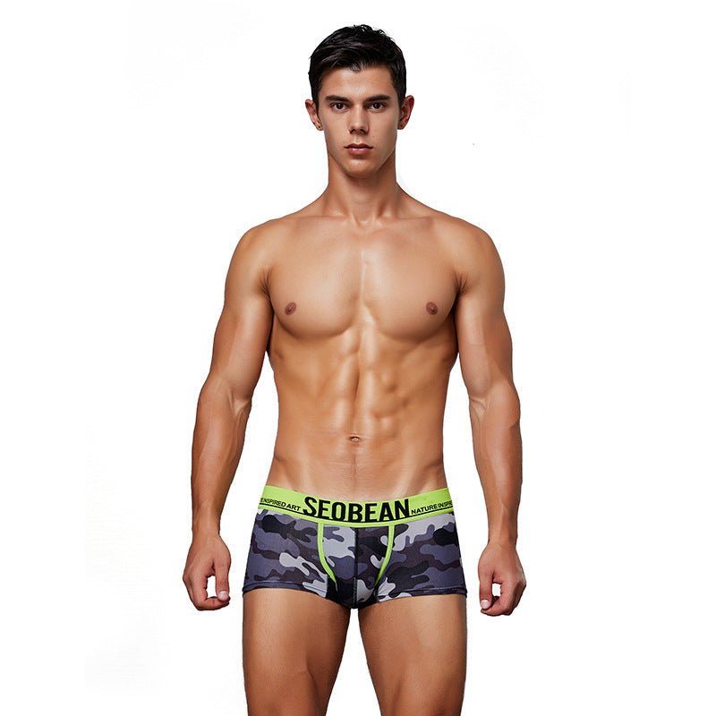 Men's Underwear Low Waist Camouflage Sheath Men's Underwear - Purcell's Clothing Company - 0