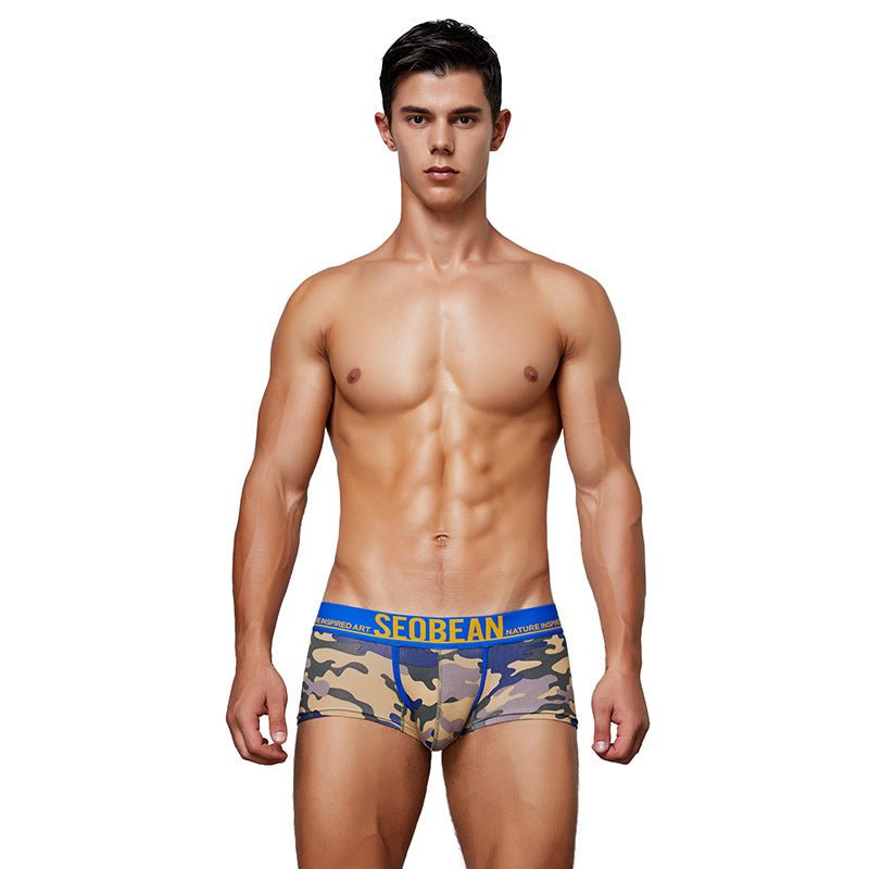 Men's Underwear Low Waist Camouflage Sheath Men's Underwear - Purcell's Clothing Company - 0