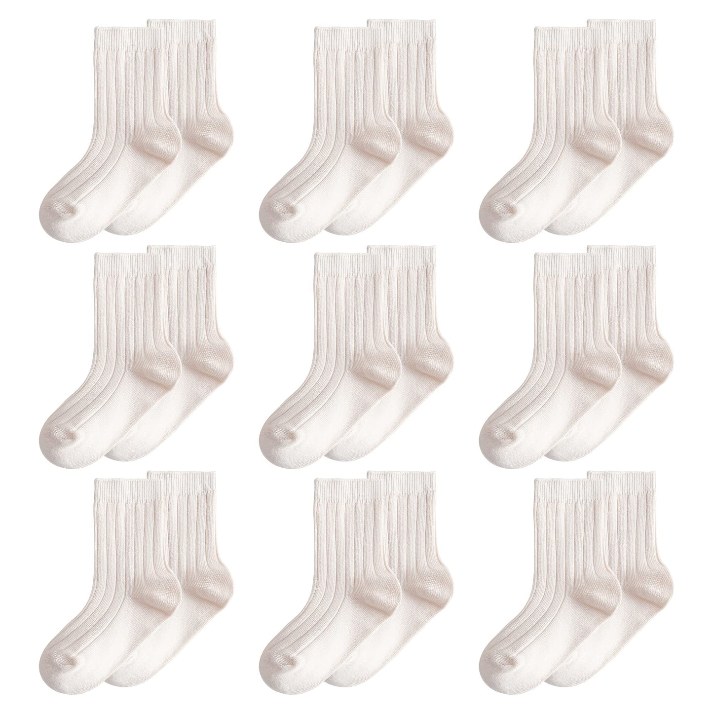 MINI PANDA Girls Socks (9 Pair Pack) - Purcell's Clothing Company - 