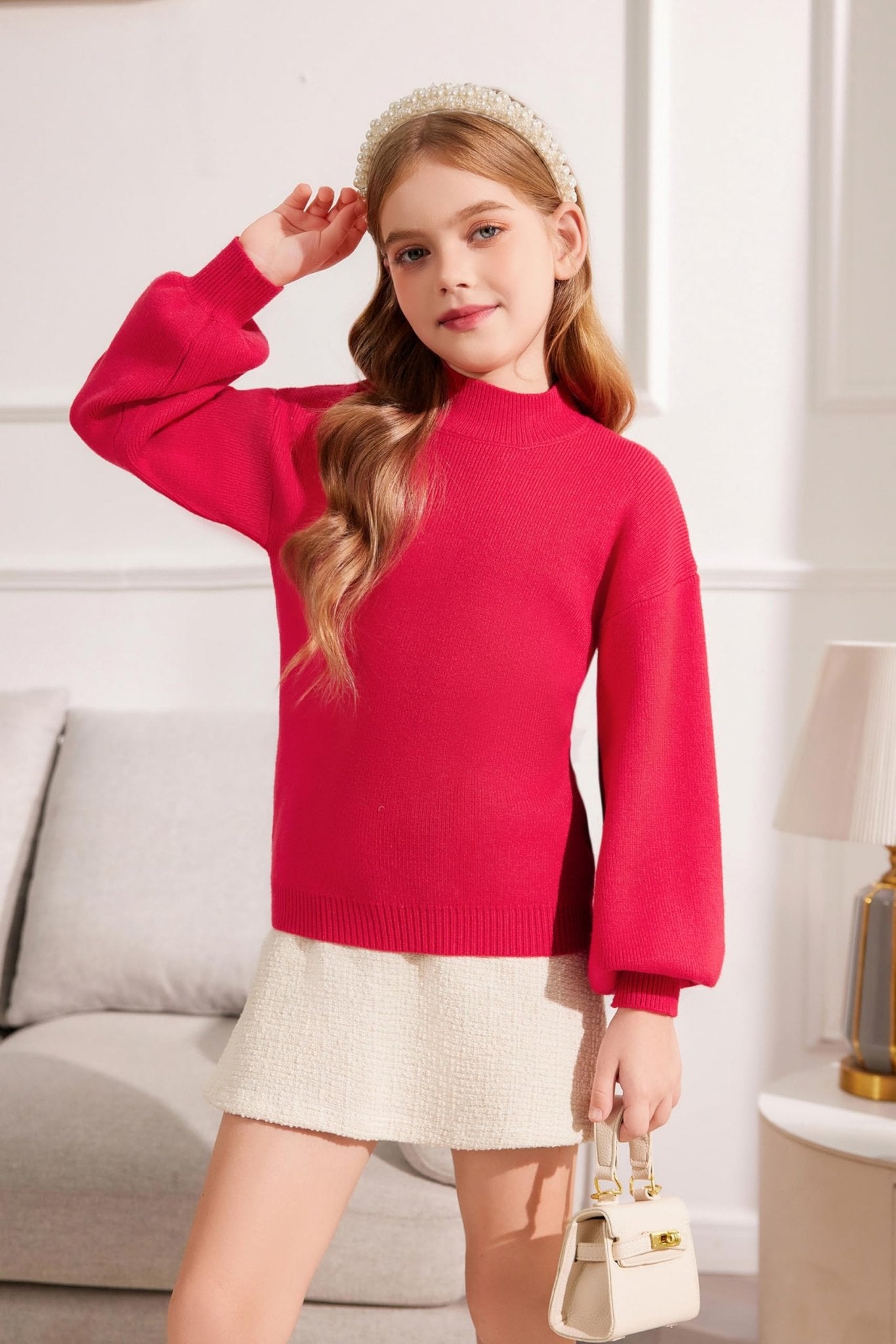 Mock Neck Pullover Sweater - Purcell's Clothing Company - 