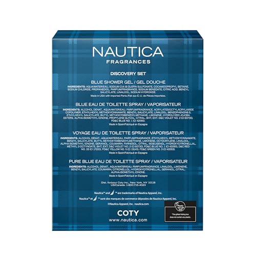 NAUTICA VOYAGE Eau De Toilette (Fresh Romantic Fruity/Woody Scent) - Purcell's Clothing Company - 