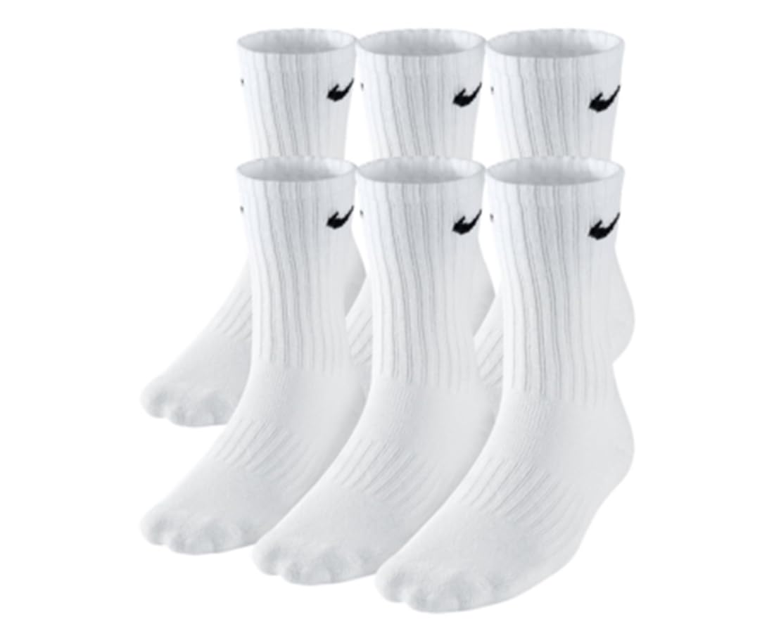 NIKE Cushion Crew Socks (6 Pair) - Purcell's Clothing Company - 