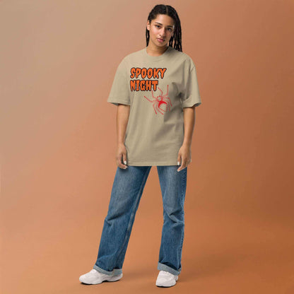 Spooky Oversized Faded T-Shirt - Purcell's Clothing Company