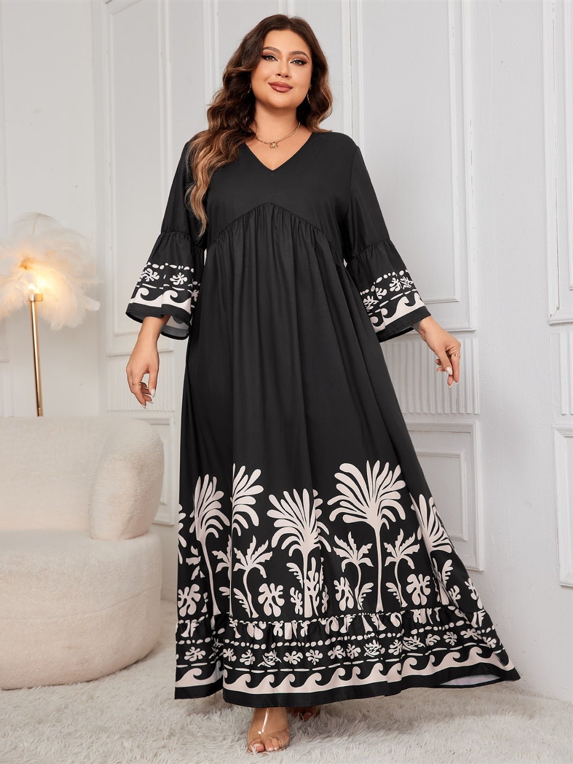 Plus Size Maxi Dress - Purcell's Clothing Company - 