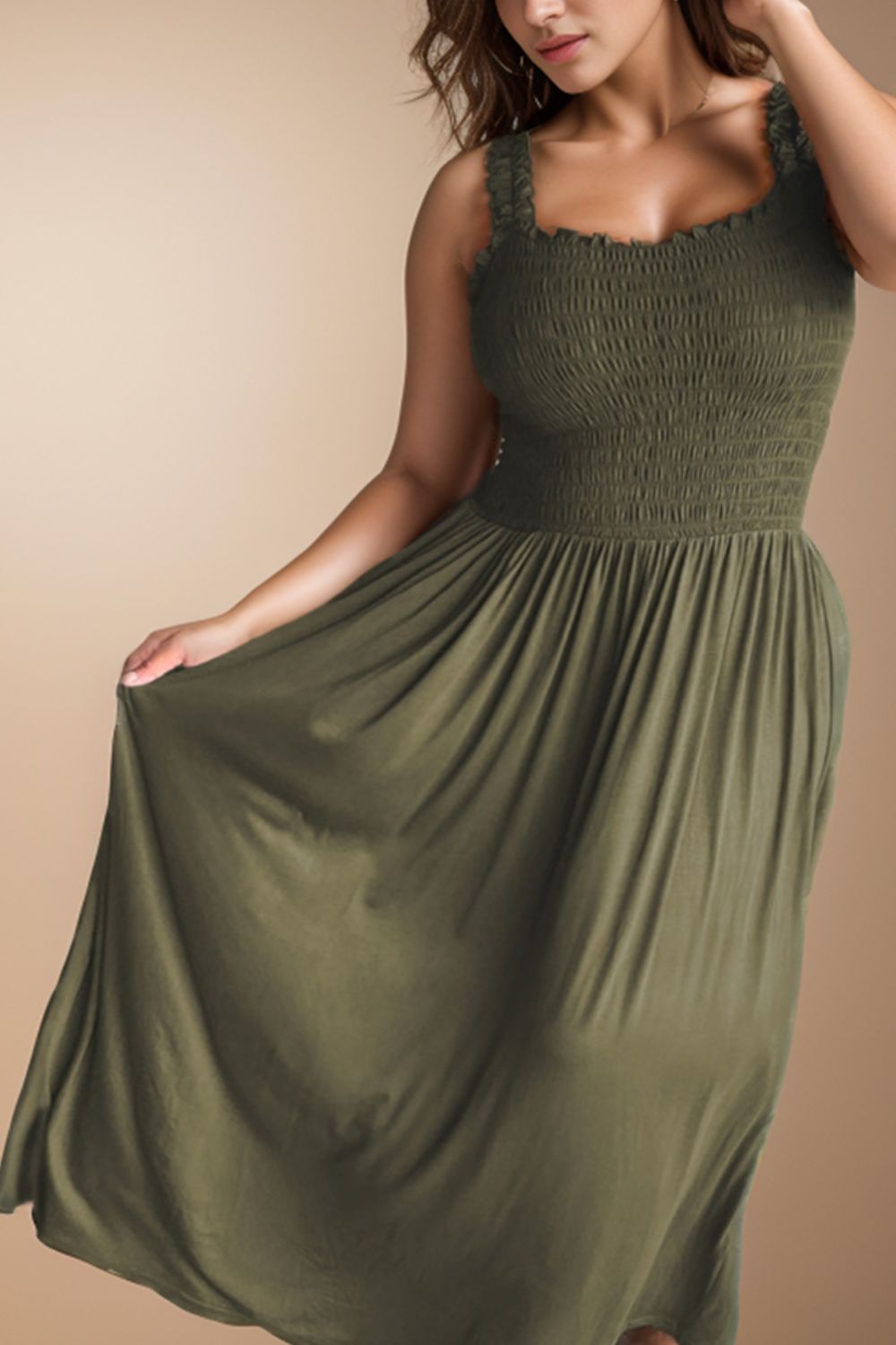 Plus Size Maxi Dress - Purcell's Clothing Company - 