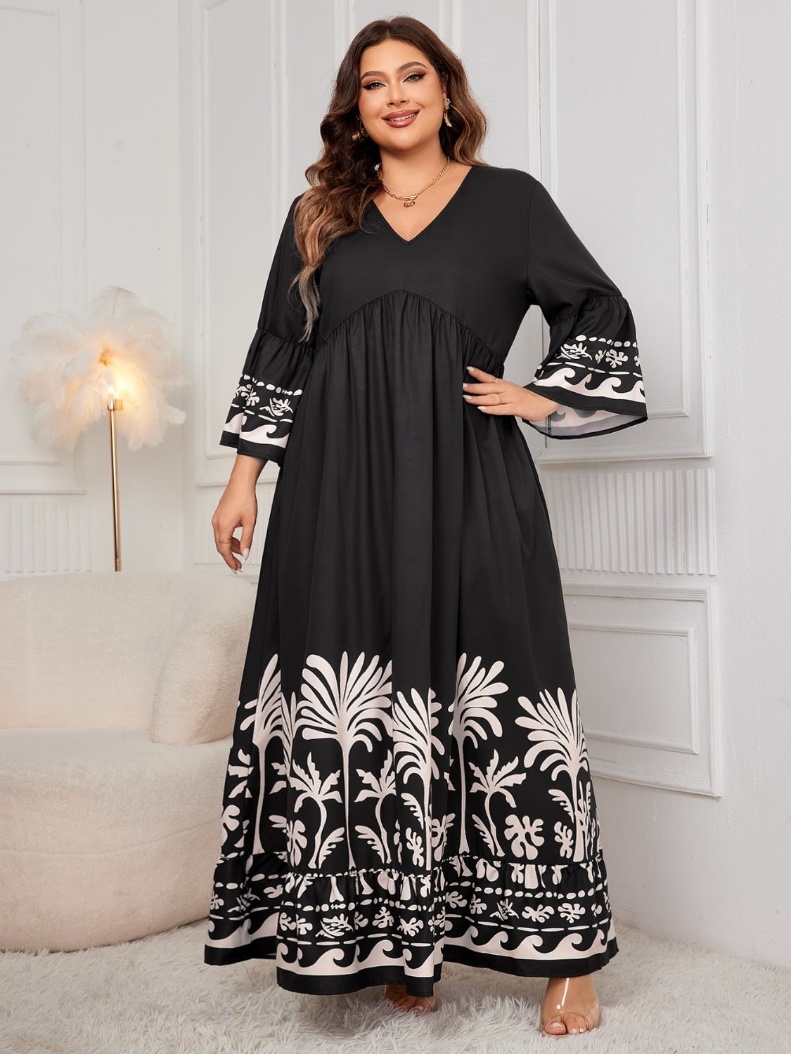 Plus Size Maxi Dress - Purcell's Clothing Company - 