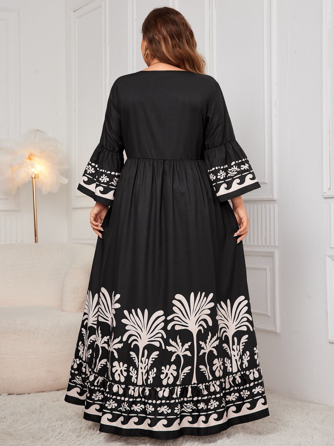 Plus Size Maxi Dress - Purcell's Clothing Company - 