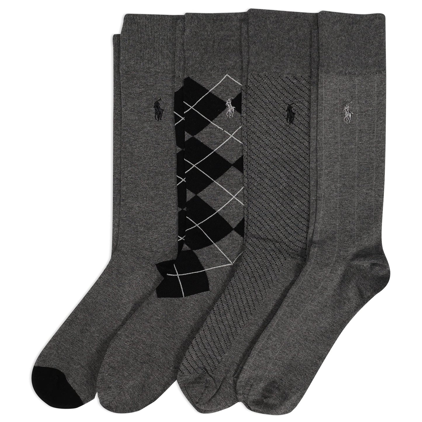 Polo Ralph Lauren Assorted Crew Socks (4 - Pack) - Purcell's Clothing Company - 