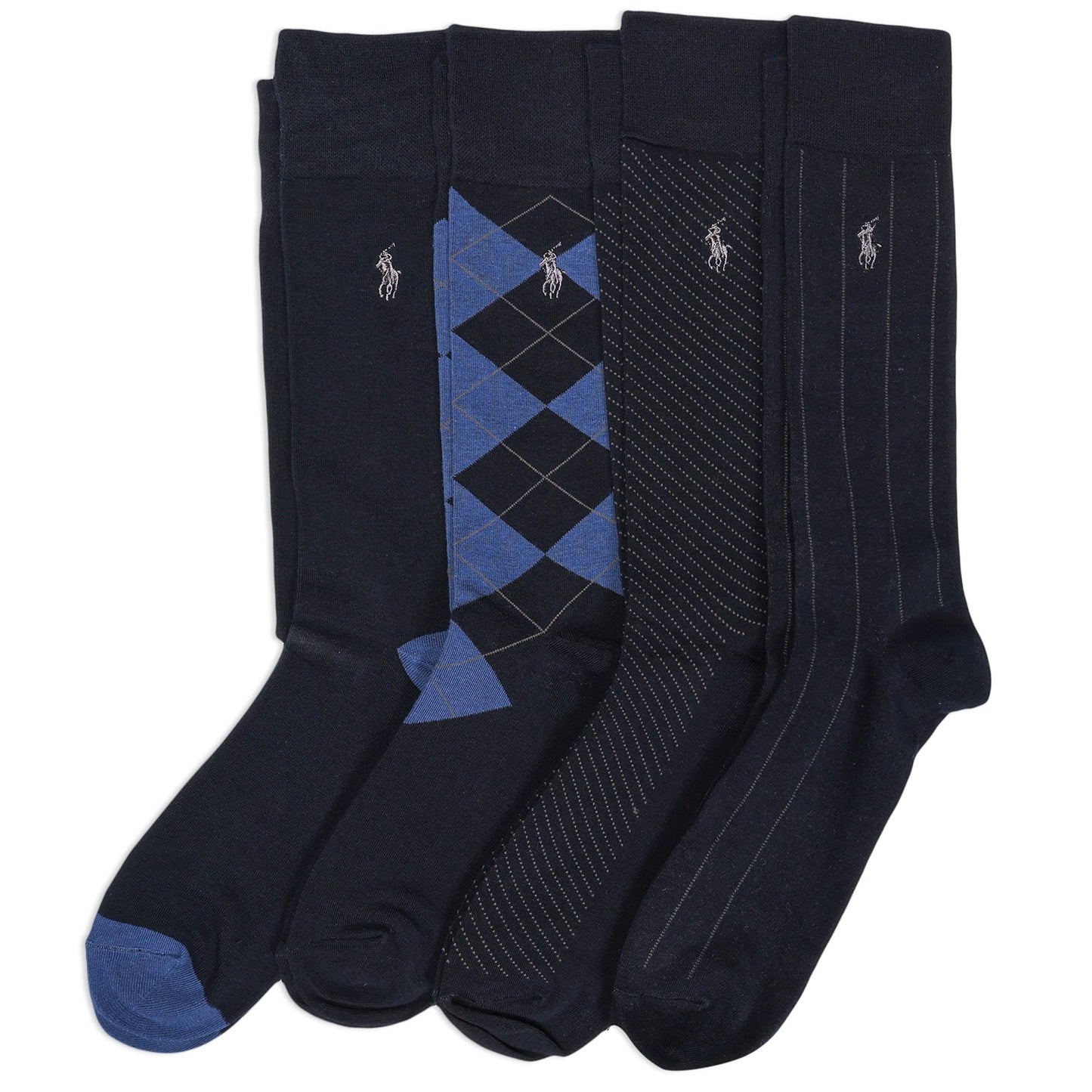 Polo Ralph Lauren Assorted Crew Socks (4 - Pack) - Purcell's Clothing Company - 