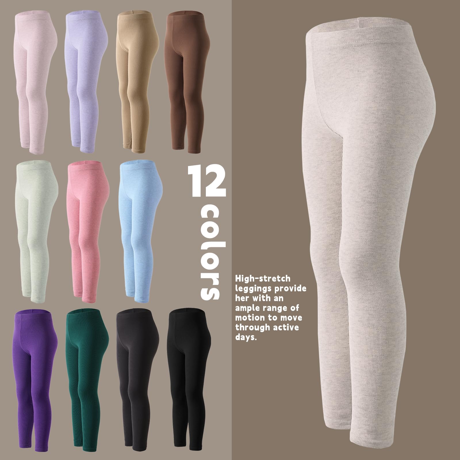 Soft Stretch Leggins (12 Pack) - Purcell's Clothing Company - 