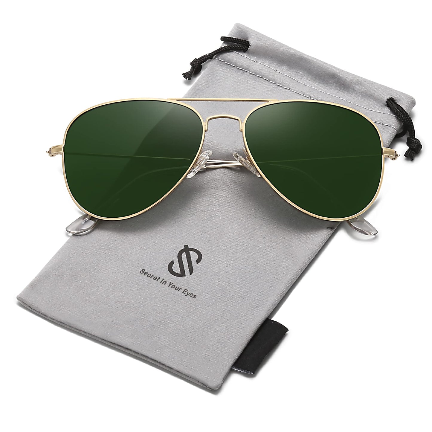 SOJOS Aviator Polarized Sunglasses - Purcell's Clothing Company - 