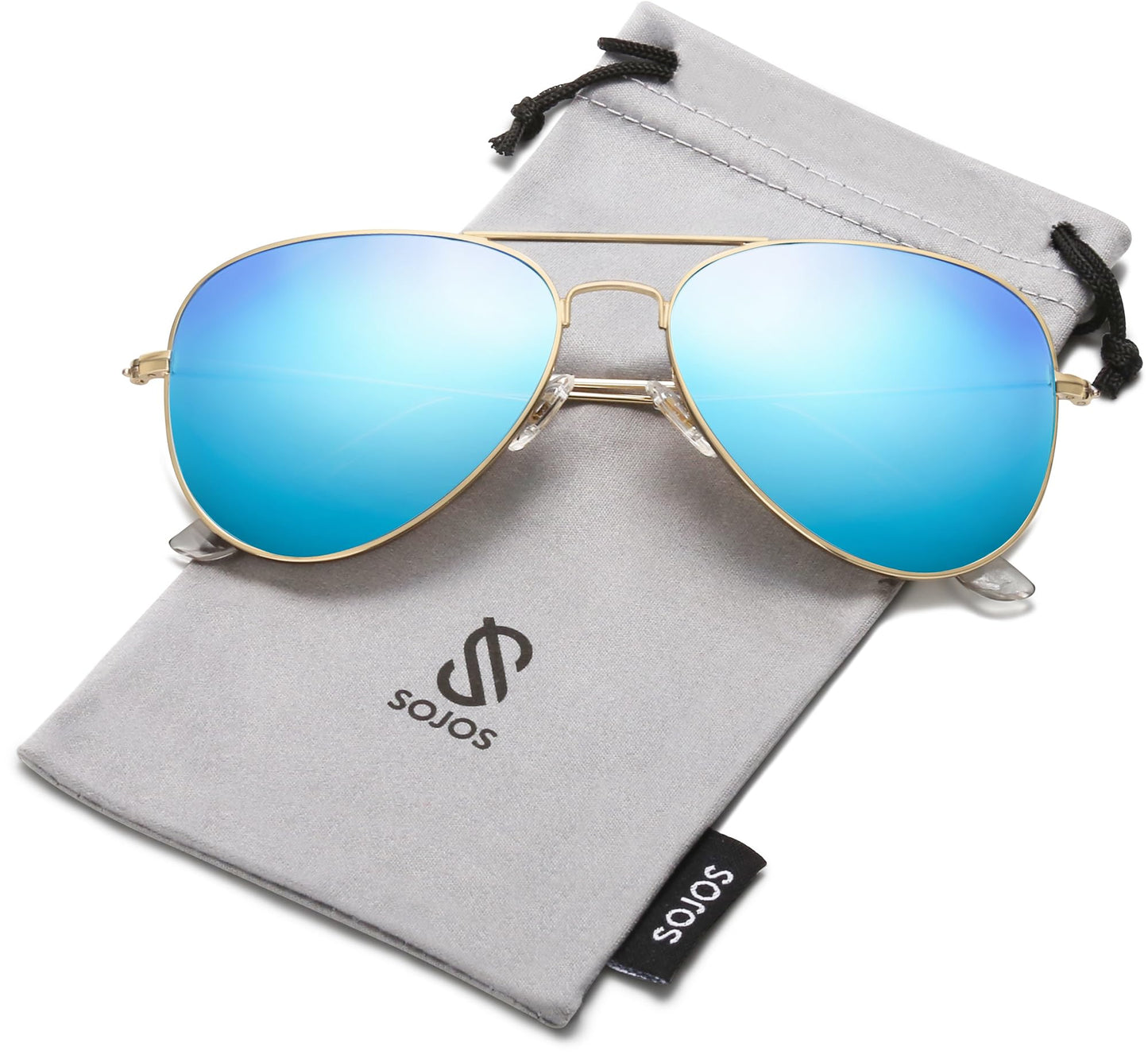 SOJOS Aviator Polarized Sunglasses - Purcell's Clothing Company - 