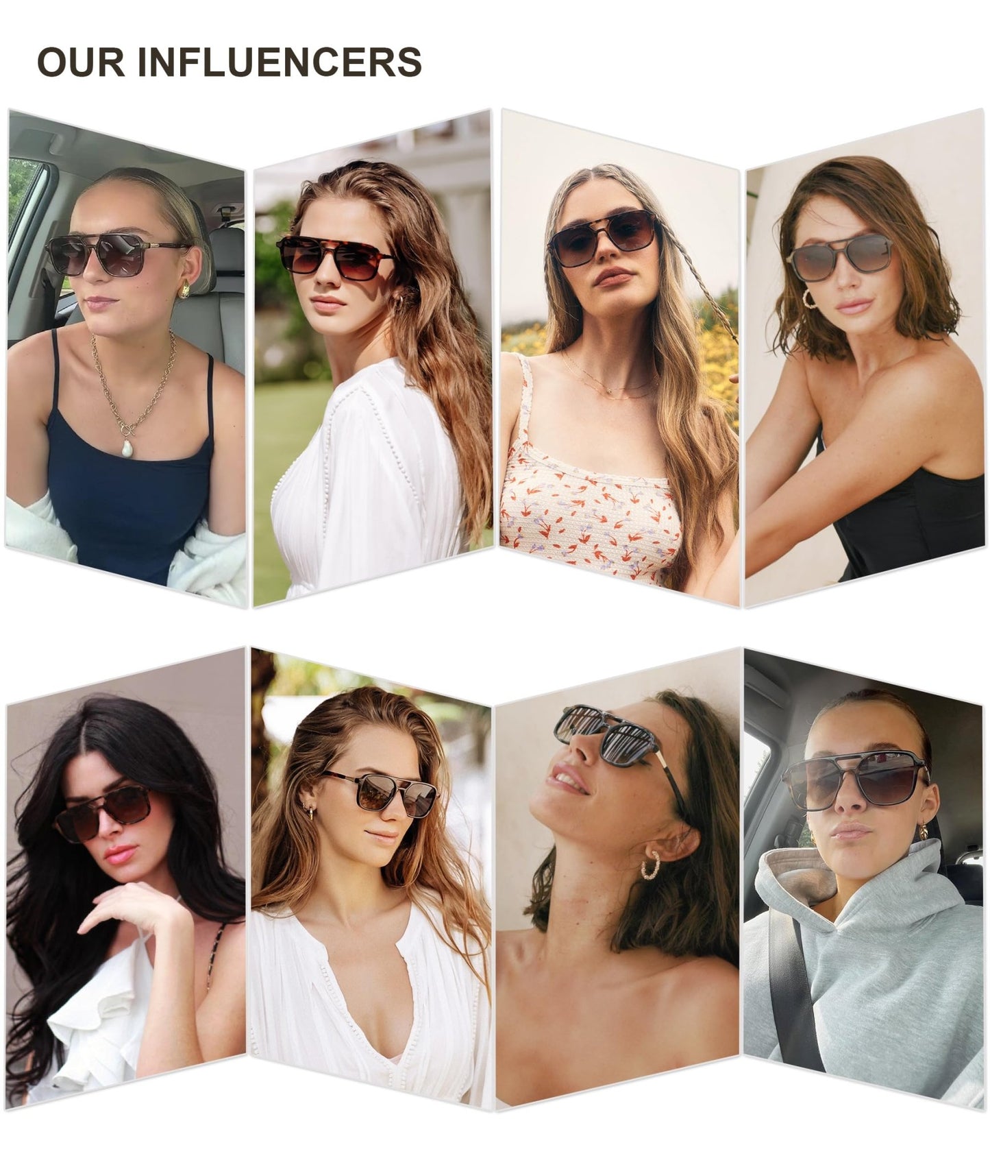 SOJOS Retro Aviator Sunglasses - Purcell's Clothing Company - 