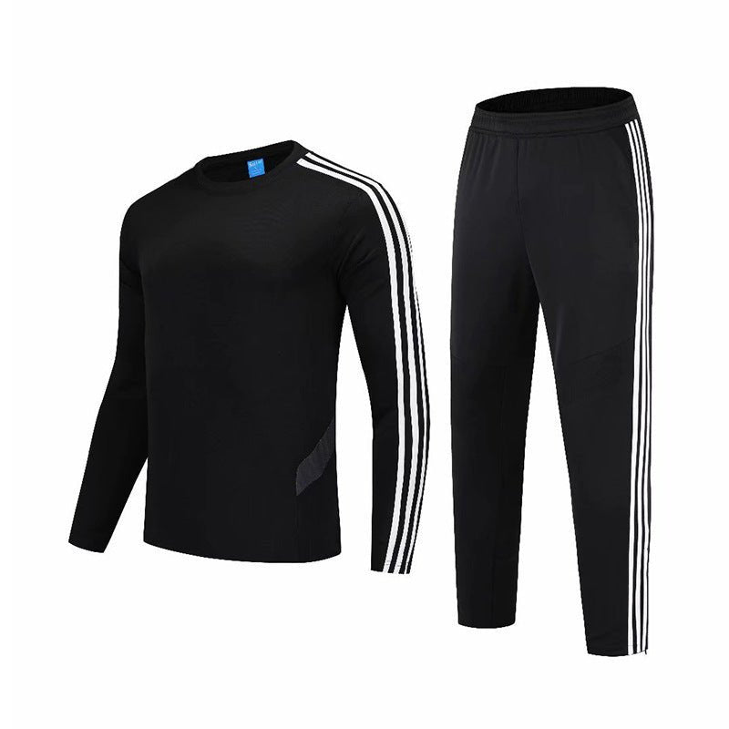 Sports Suit Mens Slim Round Neck Casual Running Two - piece Suit - Purcell's Clothing Company - 0