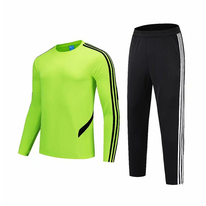 Sports Suit Mens Slim Round Neck Casual Running Two - piece Suit - Purcell's Clothing Company - 0