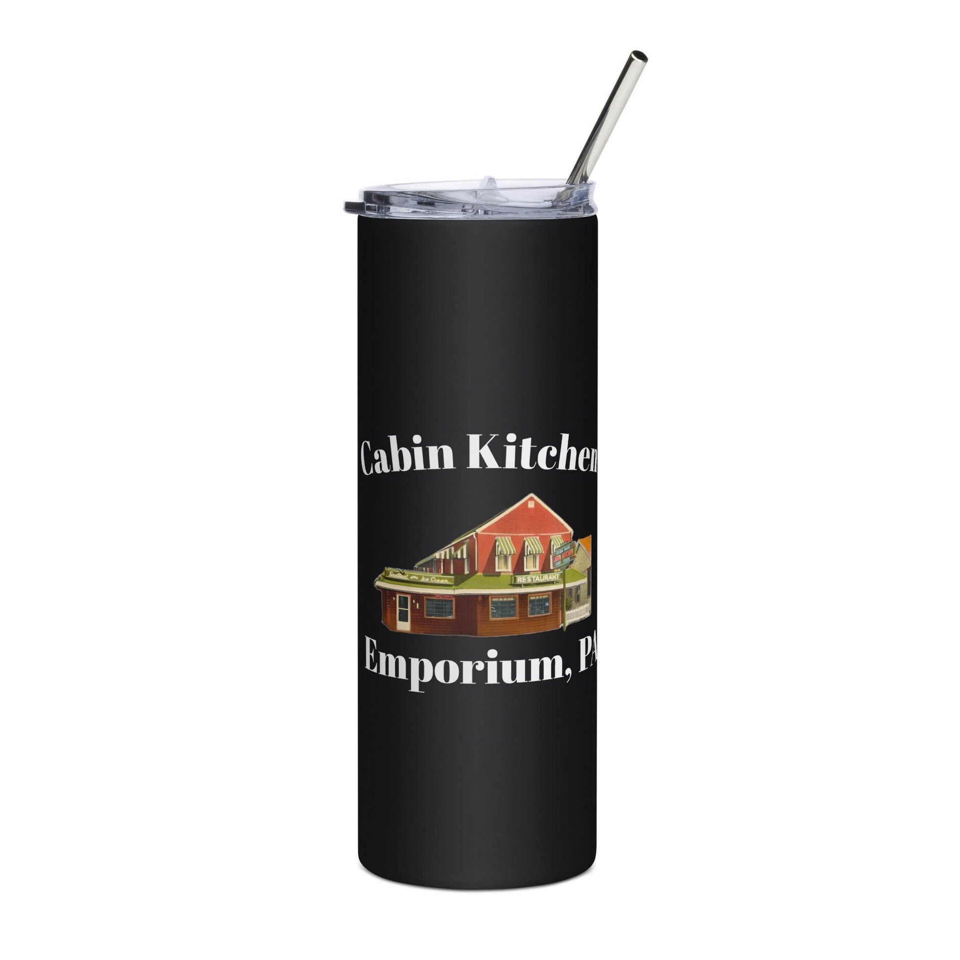 Cabin Kitchen Print Stainless Steel Tumbler - Purcell's Clothing Company